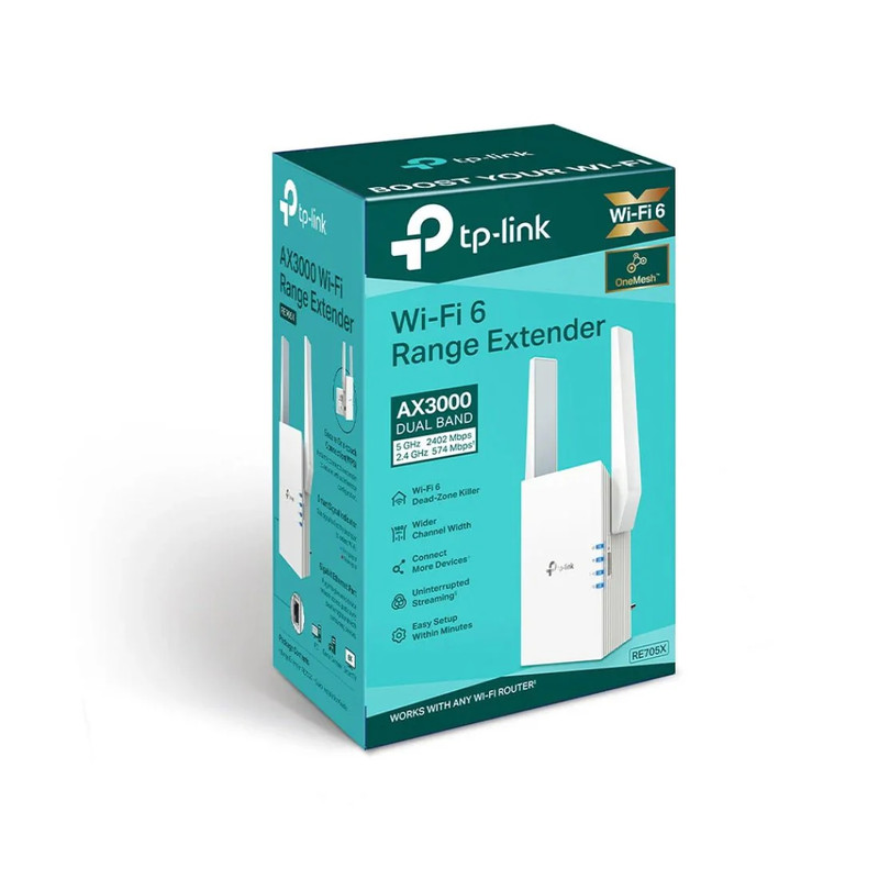 TP-Link RE705X Wi-Fi 6 Range Extender - راوتر